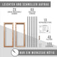 AE Günther® Getränkekistenregal Kistenregal Holz Getränkekistenhalter für 4-5 Wasserkisten Getränkeregal Getränkekisten Ständer MASSIVHOLZ (4-5 Kisten)