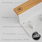 AE GÜNTHER® Schlüsselbrett Holz - Schlüsselhalter Schwarz Stahl - Schlüsselboard Eiche - Schlüssel organizer mit Ablage - Schlüsselanhänger - Schlüsselkasten -Wandorganizer - Schlüsselleiste (Schwarz)